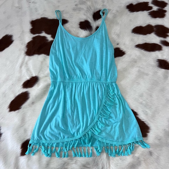 VS Swim Cover Up Aqua - Picture 1 of 11